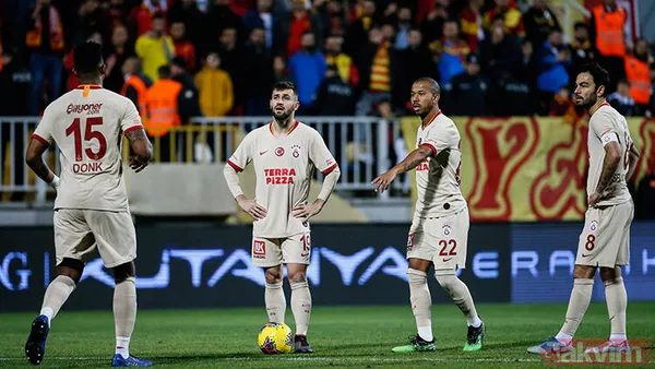 Göztepe maçında Galatasaray kaptanları birbirinin üzerine yürüdü! - 1