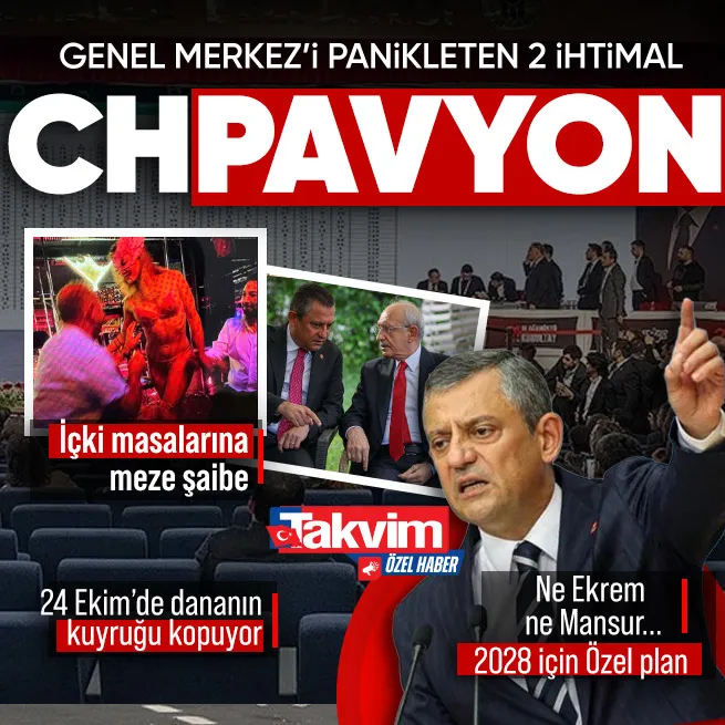 CHPde 24 Ekim senaryoları! Genel Merkezi panikleten 2 ihtimal | Ne Ekrem ne Mansur... 2028 için Özel plan
