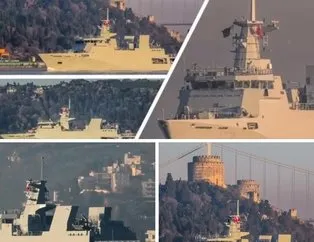 İstanbul Boğazı’ndan Pakistan’a ait savaş gemisi geçti!