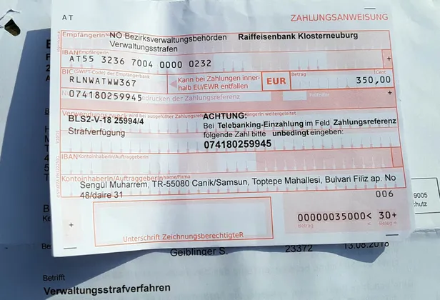 Samsun’da yaşanan 48 yaşındaki Muharrem Şengül hiç gitmediği Avusturya'da trafik cezası yedi-4