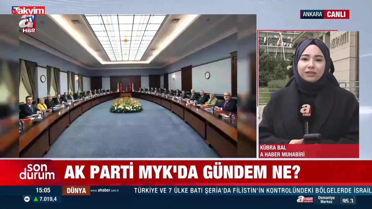 AK Parti MYK bugün toplanıyor!
