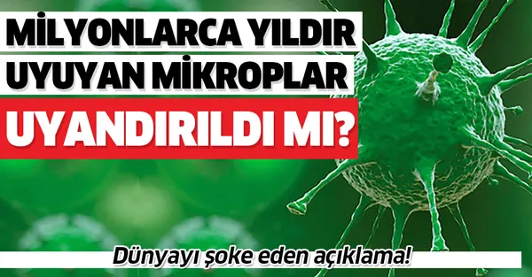 Dünyayı şoke eden açıklama! Milyonlarca yıldır uyuyan mikroplar uyandırıldı!-1