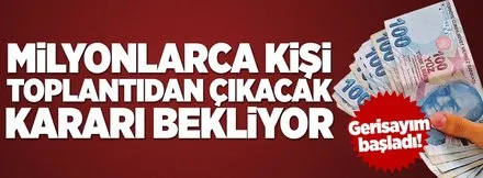2017'nin asgari ücreti belli oluyor