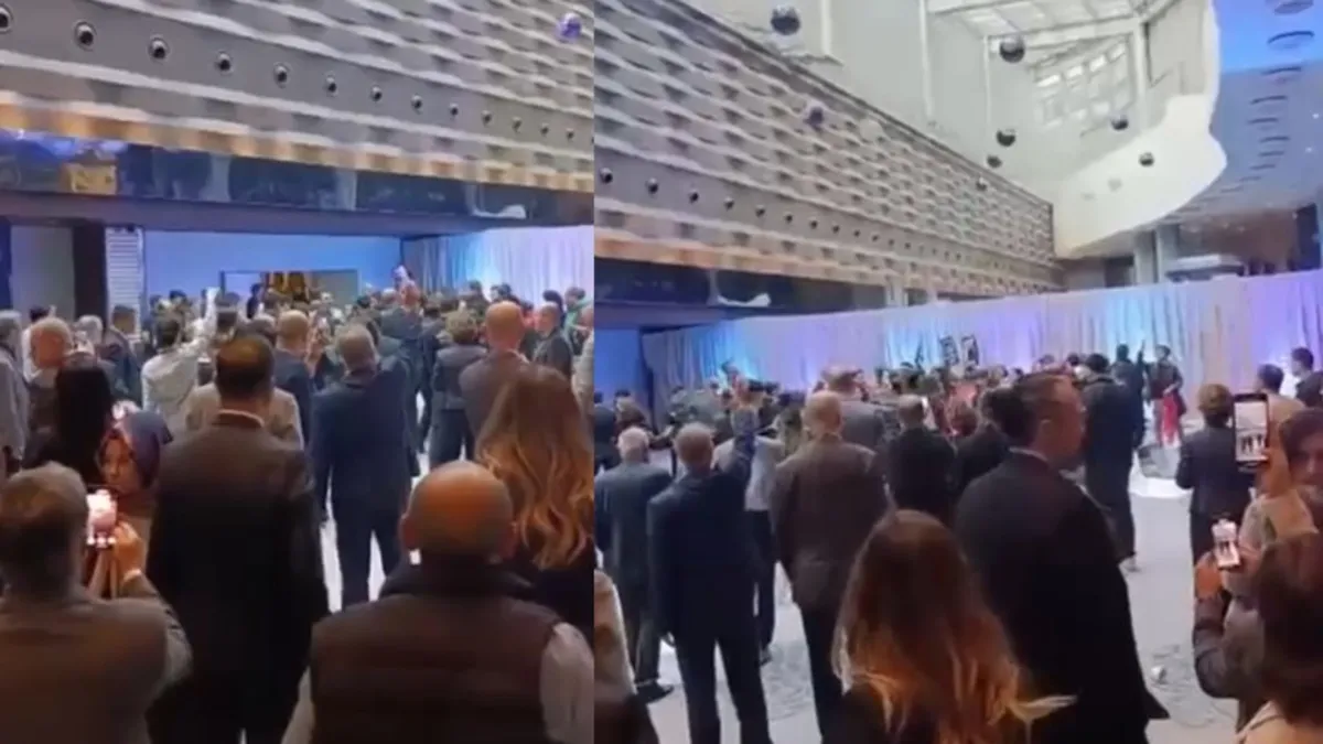 Milli Eğitim Bakanlığı'nın etkinliğinde boya fırlatıp arbede çıkardılar! 17 şüpheli gözaltına alındı