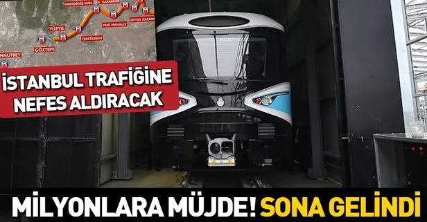 Eminönü-Eyüpsultan-Alibeyköy Tramvay Hattı ve  Mahmutbey-Mecidiyeköy Metro Hattının test sürüşleri gerçekleştirdi