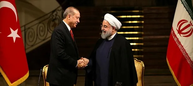 Cumhurbaşkanı Erdoğan Hasan Ruhani ile görüştü