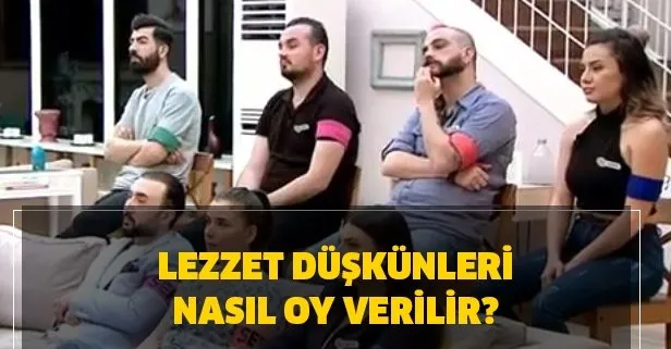 Lezzet Düşkünleri nasıl oy verilir? Lezzet düşkünleri oy verme ekranı!