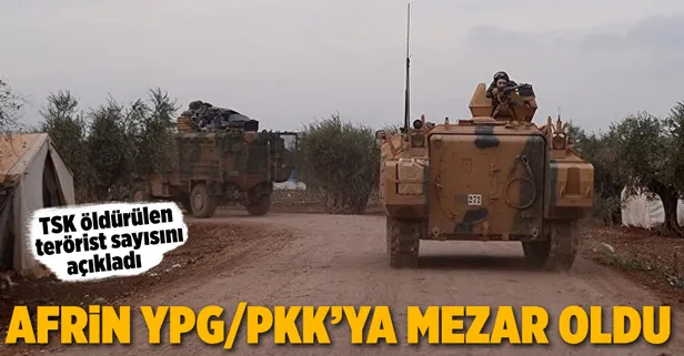 Öldürülen terörist sayısı 999'a yükseldi