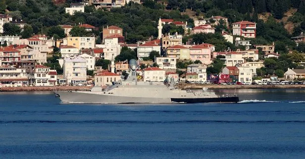 Son dakika haberi: Rus askeri gemileri Çanakkale Boğazı’ndan geçti