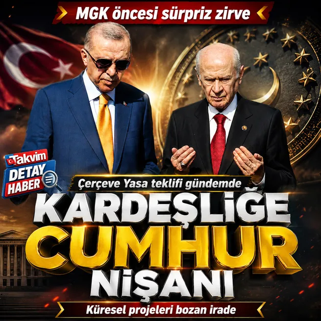 Başkan Erdoğan MHP lideri Bahçeli ile görüşecek! MGK öncesi sürpriz zirve: Çerçeve Yasa teklifi gündemde