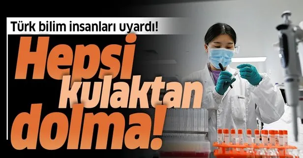 Türk bilim insanlarından koronavirüs aşısıyla ilgili bilgi kirliliği uyarısı! Dikkat çeken sosyal medya detayı
