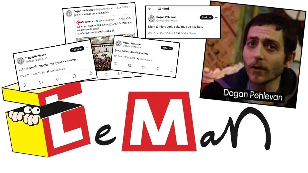 Leman Dergisi’nden büyük provokasyon | Peygamber Efendimize hakaret ettiler! TAKVİM İslam düşmanı alçak Dogan Pehlevan’ın dosyasını açtı