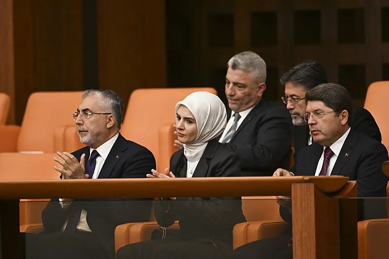 Adalet Bakanı Tunç, yeni yasama yılı resepsiyonunda gazetecilerin sorularını yanıtladı (Takvim.com.tr | Foto Arşiv)