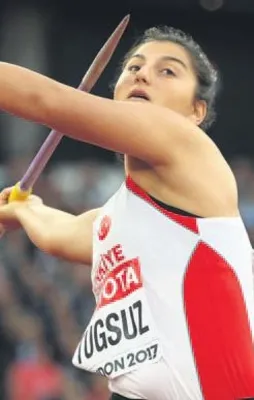 Eda Tuğsuz cirit atmada Dünya 5’incisi oldu