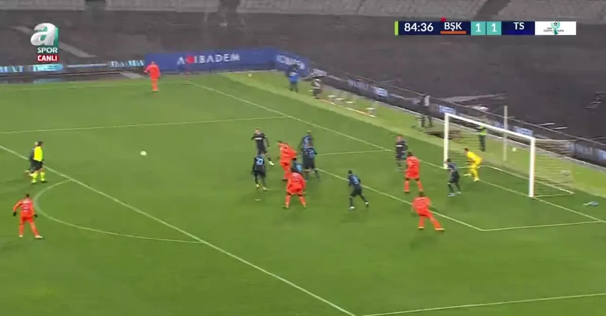 GOL | Başakşehir 1-2 Trabzonspor | TFF SÜPER KUPA