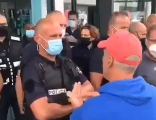 Fransa’da sosyal medyayı sallayan görüntü!