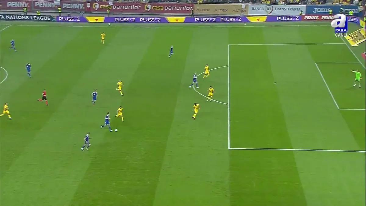 Romanya 0-1 İsveç GOL: V. Gyökeres