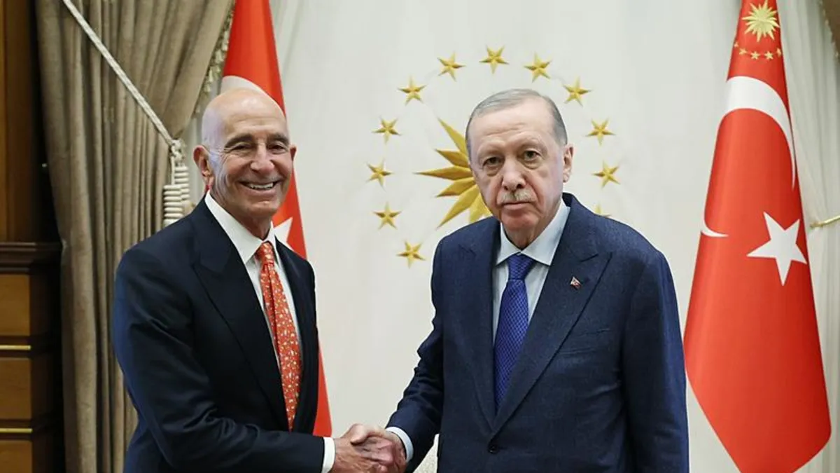 ABD'nin Ankara Büyükelçisi Tom Barrack'tan Başkan Erdoğan'a övgü dolu sözler: Türkiye kilit bir rol oynadı!