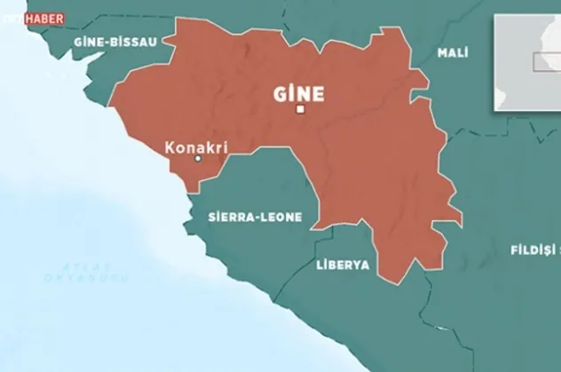 Gine'de altın madeninde göçük: 8 kişi öldü