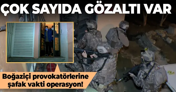 SON DAKİKA: İstanbul'da Boğaziçi Üniversitesi'ndeki olaylara ilişkin yeni operasyon: Çok sayıda kişi gözaltına alındı