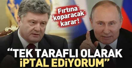 Ukrayna'dan fırtına kopartacak Rusya kararı!