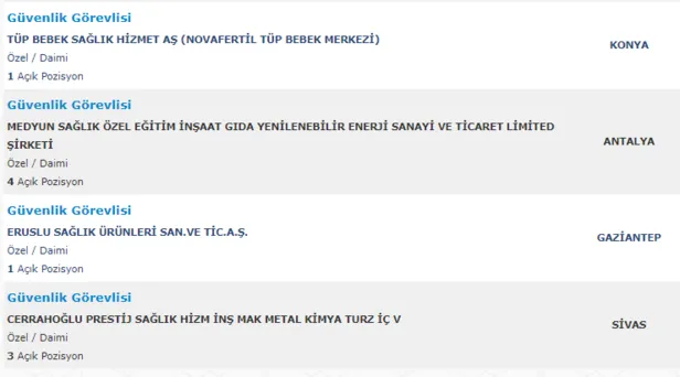 İŞKUR hastane personel alımı başladı: Temizlik personeli, güvenlik görevlisi...-4