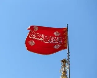 İranda asılan Kırmızı Bayrak bakın ne anlama geliyor!