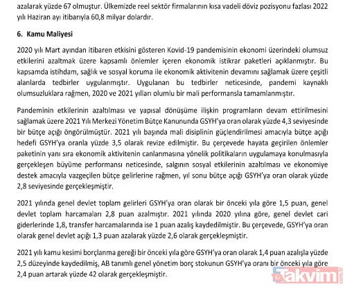 Orta Vadeli Program yayınlamdı: İşte sayfa sayfa 3 yıllık yol haritası - 32