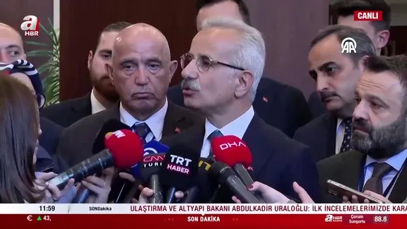 Ulaştırma ve Altyapı Bakanı Abdulkadir Uraloğlu: Deprem sonrası ciddi yüklenme oldu