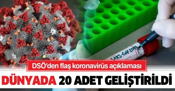 DSÖ’den koronavirüs açıkalaması: Kovid-19’a karşı 20 aşı geliştirildi!