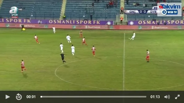Gençlerbirliği 90'da turladı | Gençlerbirliği 1-0 Diyarbekirspor Maç sonucu-1