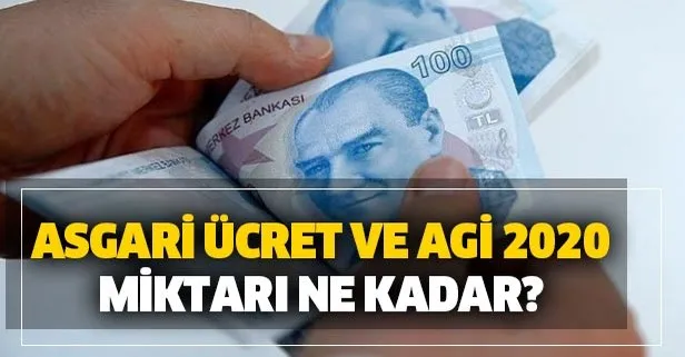 Asgari Ucret Ve Agi 2020 Miktari Ne Kadar Brutten Nete Maas Hesaplama Nasil Yapilir Takvim