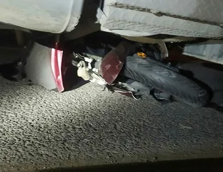 Feci kaza! TIR’ın altında kaldı