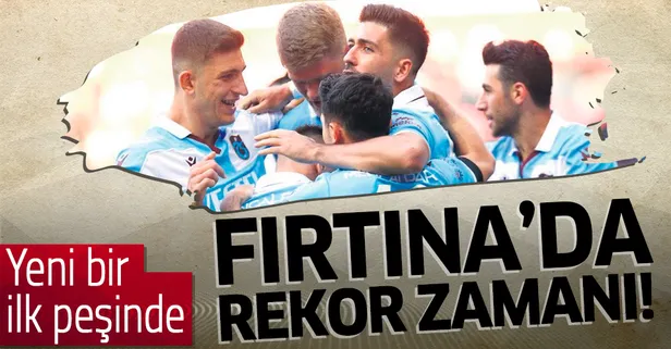 Lider sahne alıyor! Karadeniz Fırtınası Trabzonspor seriyi 26'ya çıkarmak istiyor