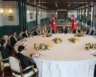 Cumhurbaşkanı Erdoğan’dan kritik toplantı