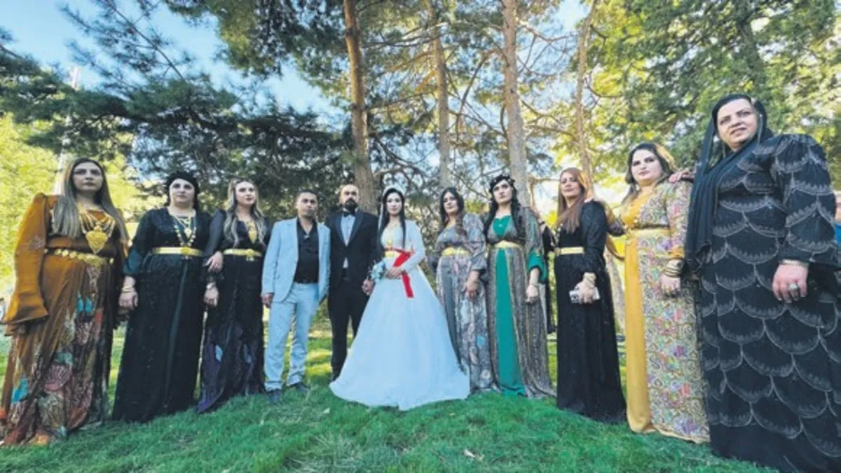 Vietnamlı gelin aşkı için Yüksekova’ya geldi