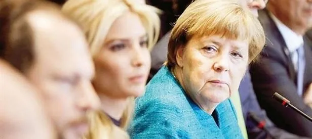 Angela Merkel'e Trump işkencesi!
