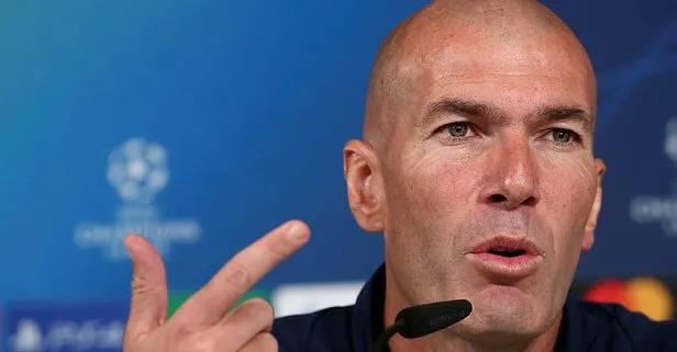 Galatasaray maçı öncesi Real Madrid teknik direktörü Zidane’dan önemli açıklamalar