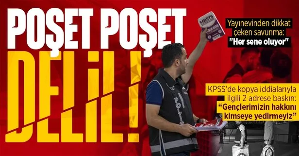 KPSS'de kopya iddiasında flaş gelişme! Yediiklim Yayınları'ndaki aramalar sonrası DDK'dan açıklama: Gençlerimizin hakkını yedirmeyiz - Takvim