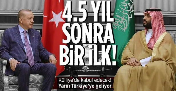 Başkan Erdoğan Külliye’de kabul edecek: Suudi Arabistan Veliaht Prensi Muhammed bin Selman Türkiye’ye geliyor!
