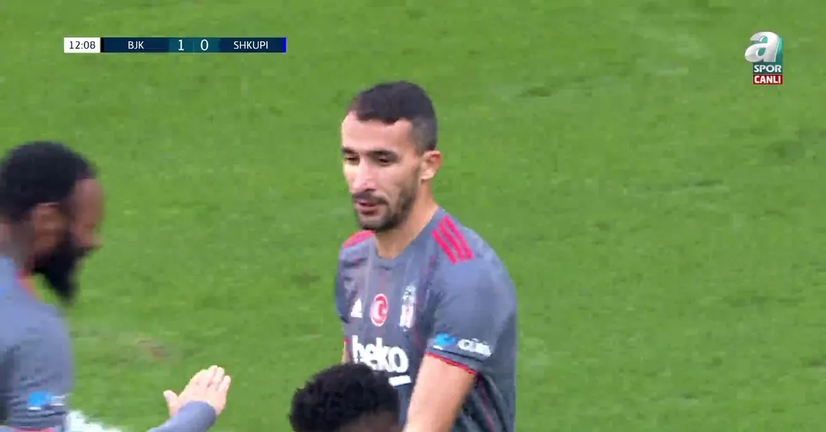 Beşiktaş 1-0 FC Shkupi | Gol: Mehmet Topal