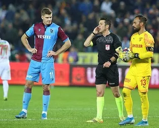 Trabzonspordan Fırat Aydınus ve VAR hakemine tepki