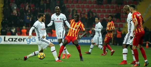 Beşiktaş’a Kayseri çelmesi
