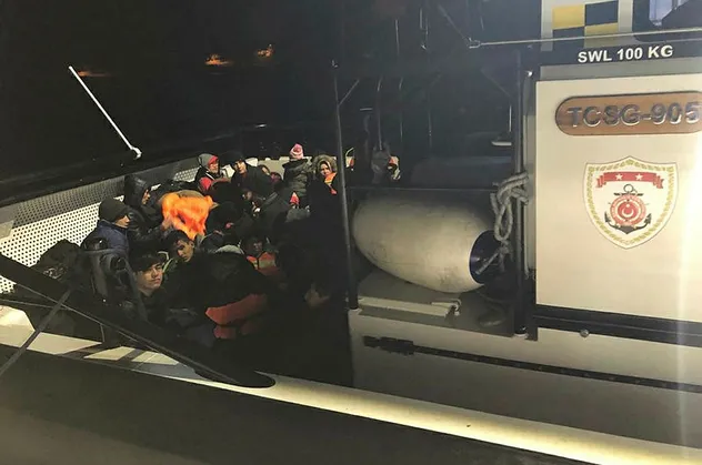 Çanakkale'de 328 kaçak göçmen yakalandı