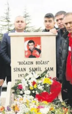 Sinan Şamil için kabrinde tören