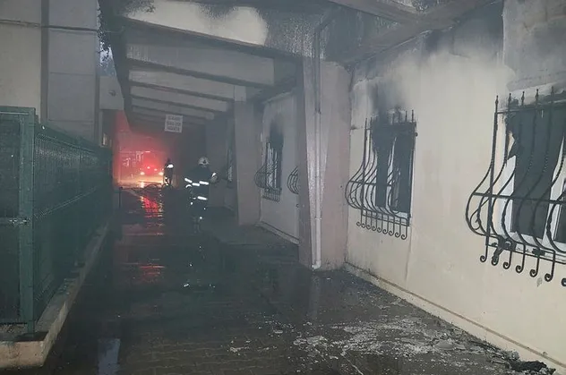Adana Çukurova Üniversitesi'nde yangın