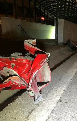 Son dakika: Bursa'da feci kaza! Kazadan kurtulanlara arkadan gelen otomobil çarptı...