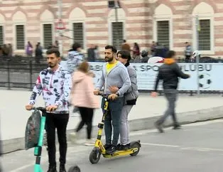 Elektrikli scooter ihlalleri devam ediyor