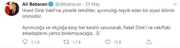 Ali Babacan’ın fırsatçılık balonu elinde patladı! Ermeni Vakıflar Birliği Başkanı Şirinoğlu, Babacan’a gerçeklerle ders verdi-1