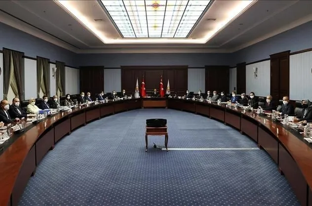 Son dakika: AK Parti MYK Başkan Erdoğan liderliğinde toplandı! Masada Doğu Akdeniz var